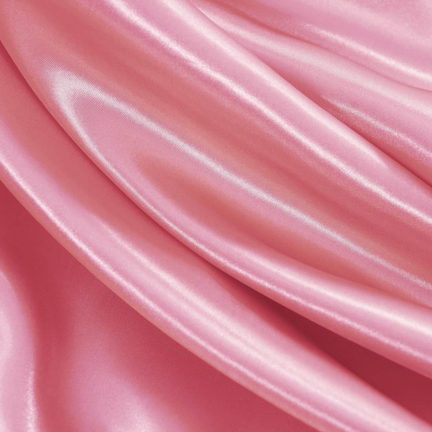 Golal Satin Sheets Twin XL Size - 3 Pieces Luxury Silky Soft Bed Sheets, Wrinkle-Free Pink Satin Silk Sheet Set with 1 Deep Pocket Fitted S…