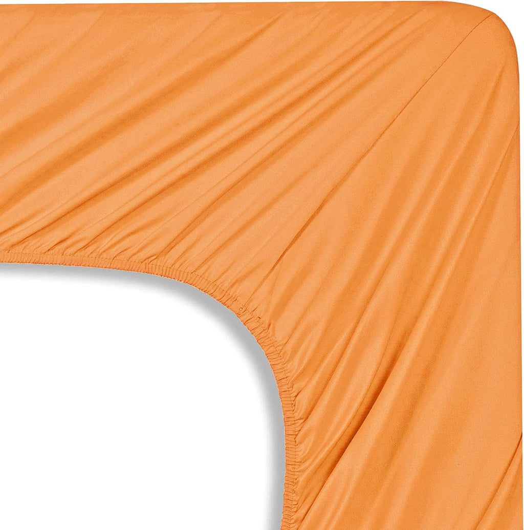 MocassiLuxuryBedding Mocassi King Sheet Set - Luxury Hotel 1800 Premier Bedding Sheets & Pillowcases - Ultra Soft Breathable & Cooling Bed…