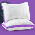 BETU Cooling Pillows Queen Size Set of 2, Shredded Memory Foam Pillows Cool for Hot Sleepers, Adjustable Firm Soft Support Bed Pillow…