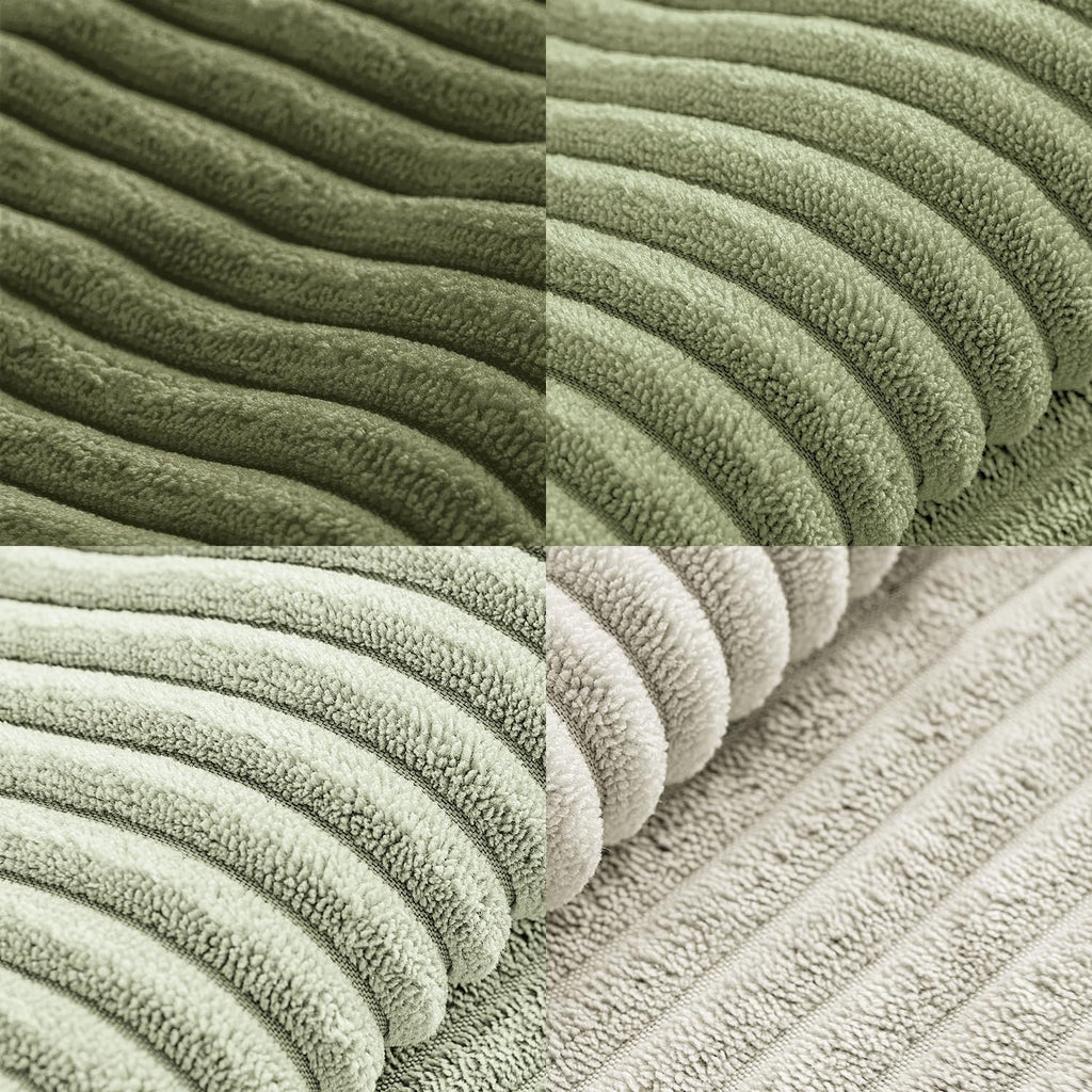 Miulee Summer Light Green Decorative Throw Pillow Covers 18x18 Inch Set of 4 Boho Farmhouse Cushion Covers Mordern Classic Pillow Cases Sof…