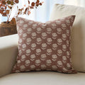 Domvitus Floral Pillow Covers 20x20 Throw Pillow Covers Decorative Farmhouse Block Floral Print Vintage Pillow Cover for Living Room Couch…