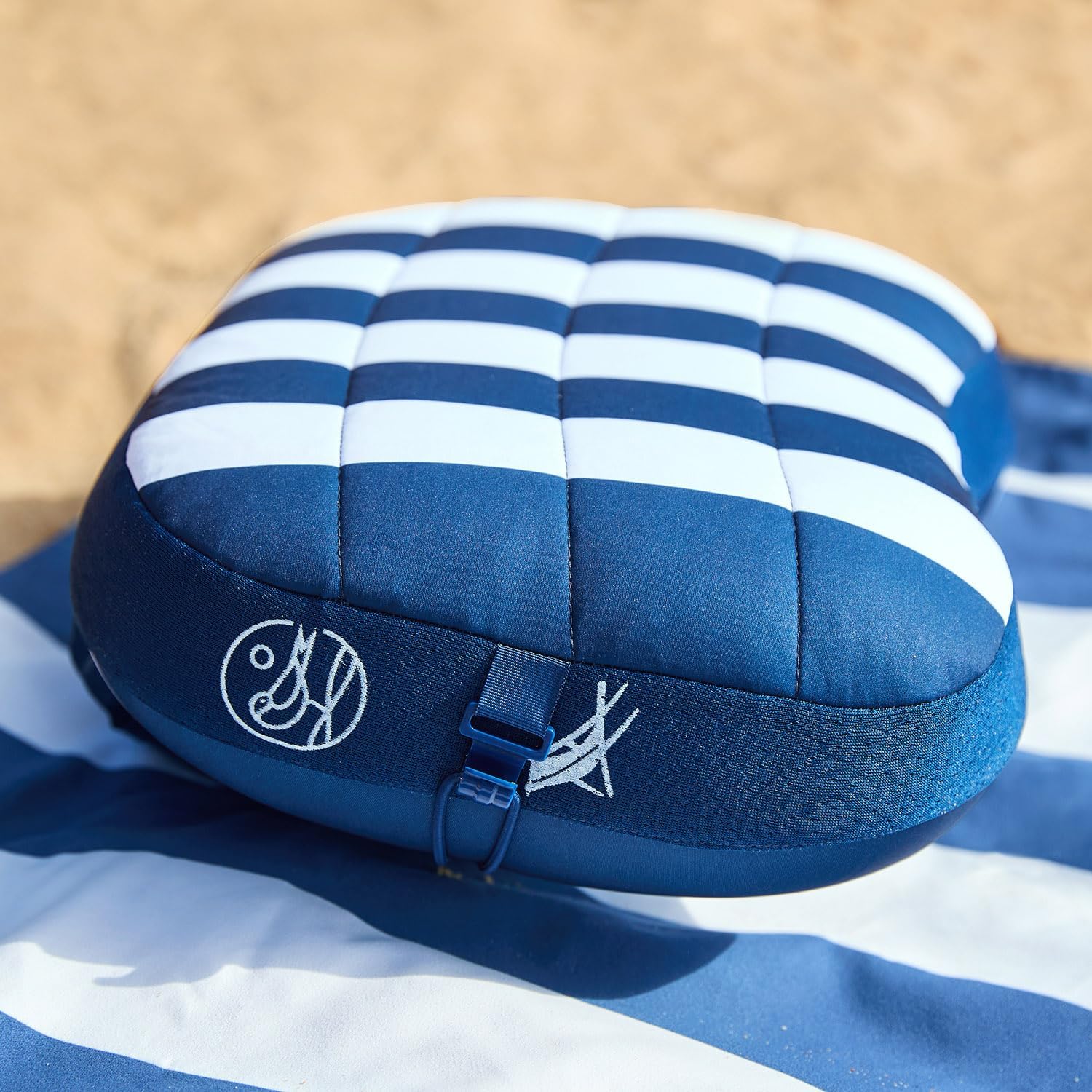 Ballast Beach Pillow – Comfy, Durable & Compact, Stays Put on Windy Beaches with Patented Sand Pouch, Inflatable Pillow for Beaches…