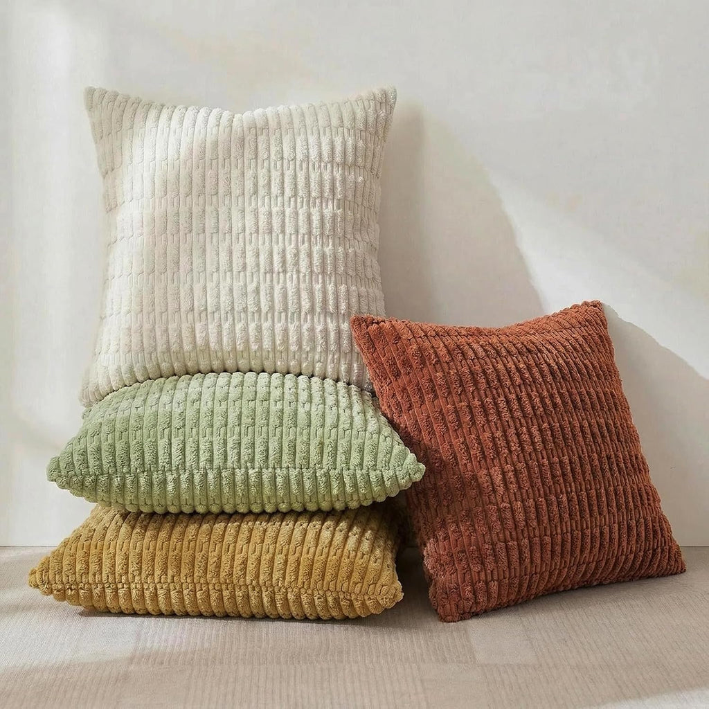 Fancy Homi 4 Packs Decorative Throw Pillow Covers for Living Room Couch Bed, Modern Farmhouse Boho Home Décor Accent Cushion Case, 26" x…