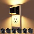 VOLISUN Night Lights Plug into Wall, 6 Pack Up and Down LED Night Light with Dusk to Dawn Light Sensor, 3000K Warm White Nightlight for…