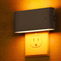 Llohasled L LOHAS LED Night Light, 2 Pack Dimmable Modern LED Night Lights Plug into Wall, Dusk to Dawn Sensor Night Lights for Kid, 0-100LM…