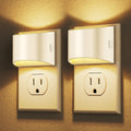 DORESshop LED Night Light[2 Pack], Night Lights Plug into Wall, 3 Level Brightness Adjustable Plug in Night Light, Dusk to Dawn Sensor…