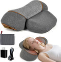 Kitcada Neck Massager Pillow - 3-in-1 Neck Pillow with Battery, Travel Neck Massager Pillow for Shoulder, Deep Tissue with Heat and Stretc…