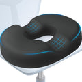 BlissTrends Donut Pillow Seat Cushion, Donut Chair Cushions for Postpartum Pregnancy&Hemorrhoids, Tailbone Cushion, Memory Foam Lifting Cus…