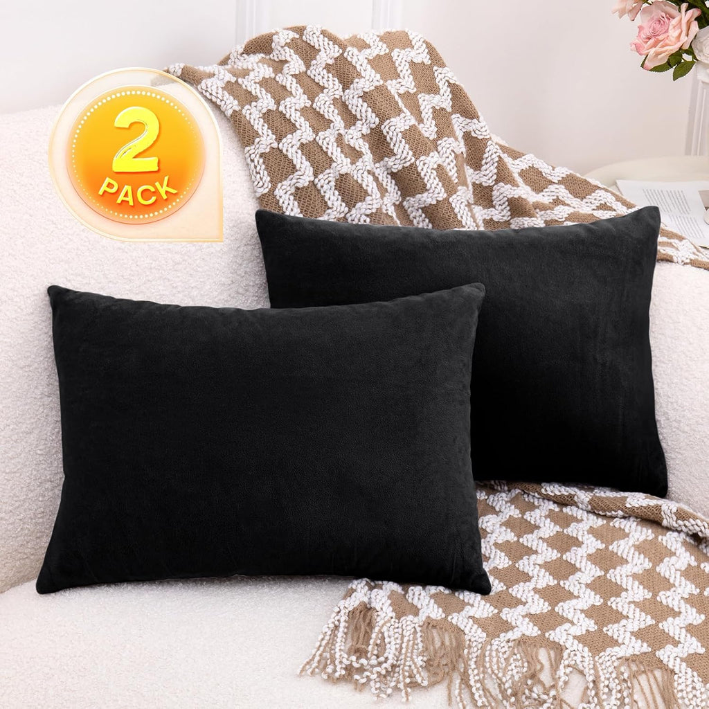 1 MIDDLE ONE 2 Pack Small Pillow, 16 X 12 Inches, Memory Foam Mini Pillow for Travel, Camping, Sleeping, Nap and Neck, Knee, Lumbar…