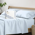 MayfairLinen Mayfair Linen 100% Organic Cotton Sheets Queen Size - 4 PC Organic Cotton Queen Size Percale Weave Sheet Set, Soft, Cooling, C…