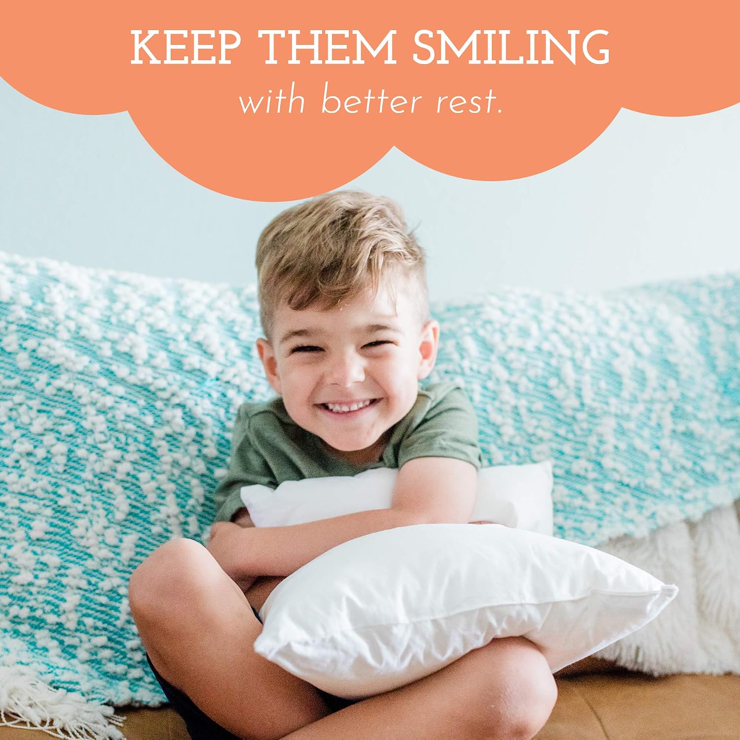 LittleSleepyHead Toddler Pillow 13x18 for Sleeping – Kids Pillow for Toddler Bed, Travel, Daycare & Preschool – Soft Hypoallergenic Cotton…