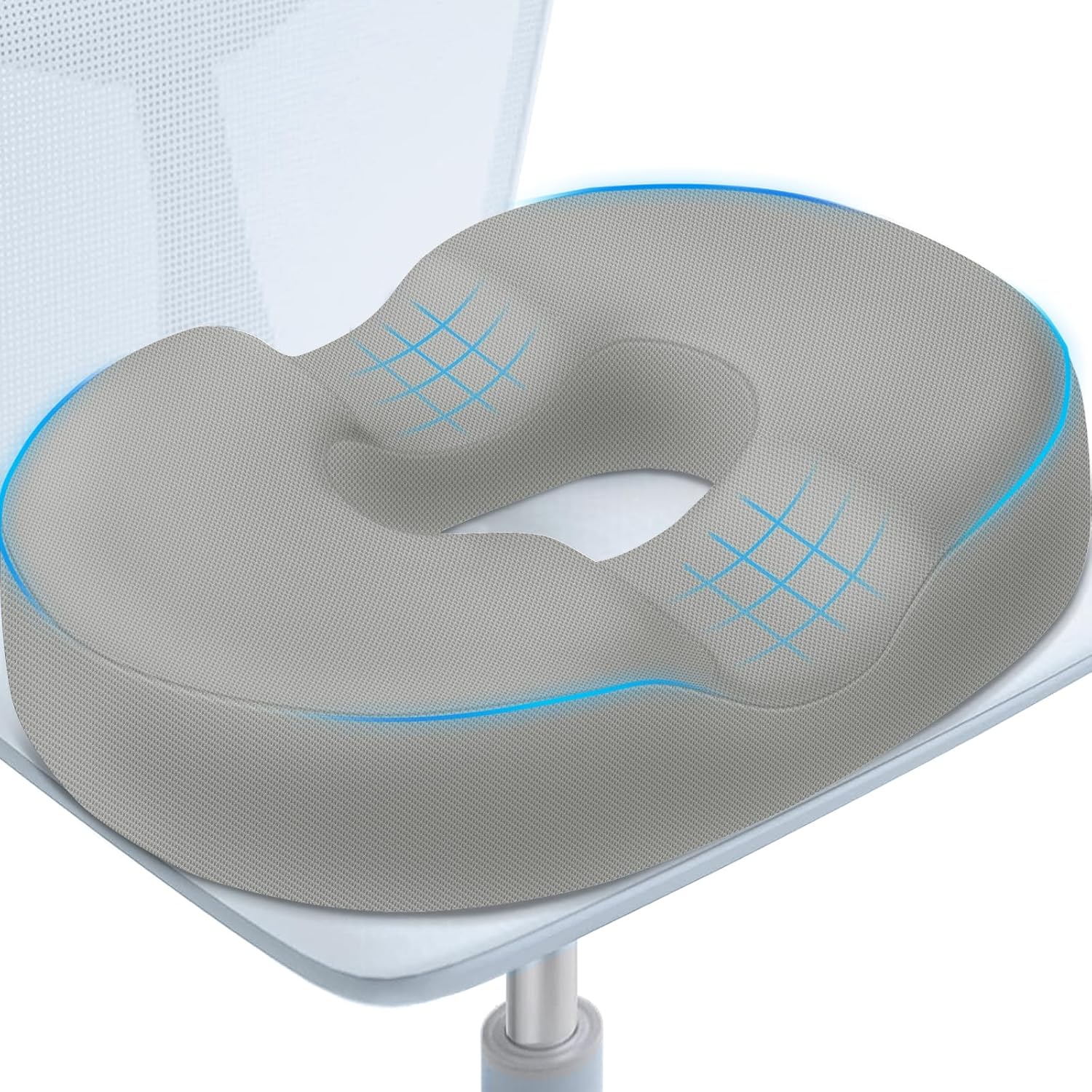 BlissTrends Donut Pillow Seat Cushion, Chair Cushions for Postpartum Pregnancy & Hemorrhoids, Tailbone Cushion, Memory Foam Lifting Cushion…