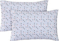 FEATHER & STITCH NEW YORK 100% Cotton 2 Piece King Pillow Cases, 300TC Ultra-Soft Pillowcases with Envelope Closure, Wrinkle- Fade- Stain…
