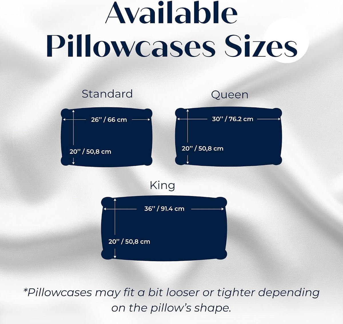 Mulberry Silk Pillowcase – Pure Silk Pillow Cover for Healthier Hair & Smoother Skin – Soft, Breathable and Temperature-Regulating…