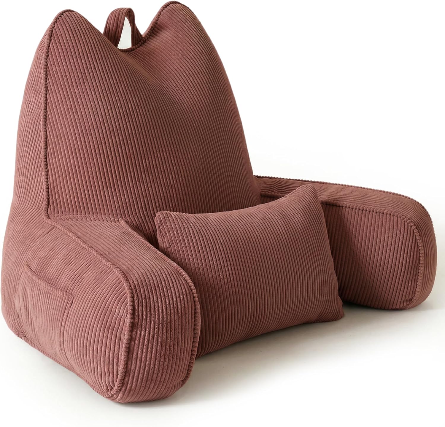 Ailuteie Patented Design Lounge Pillow with Arms for Couch & Bed, Extra Large Reading Pillow Backrest with Detachable Lumbar Support, Sitti…