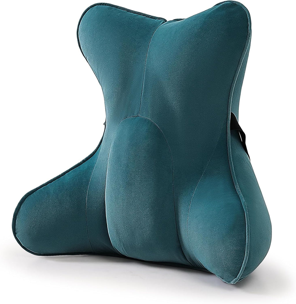 Ailuteie Lumbar Support Pillow (Pat. Pend) for Car Seat, Office Chair, Couch & Recliner, Ergonomic Back Support for Chair, Lower Back, wit…