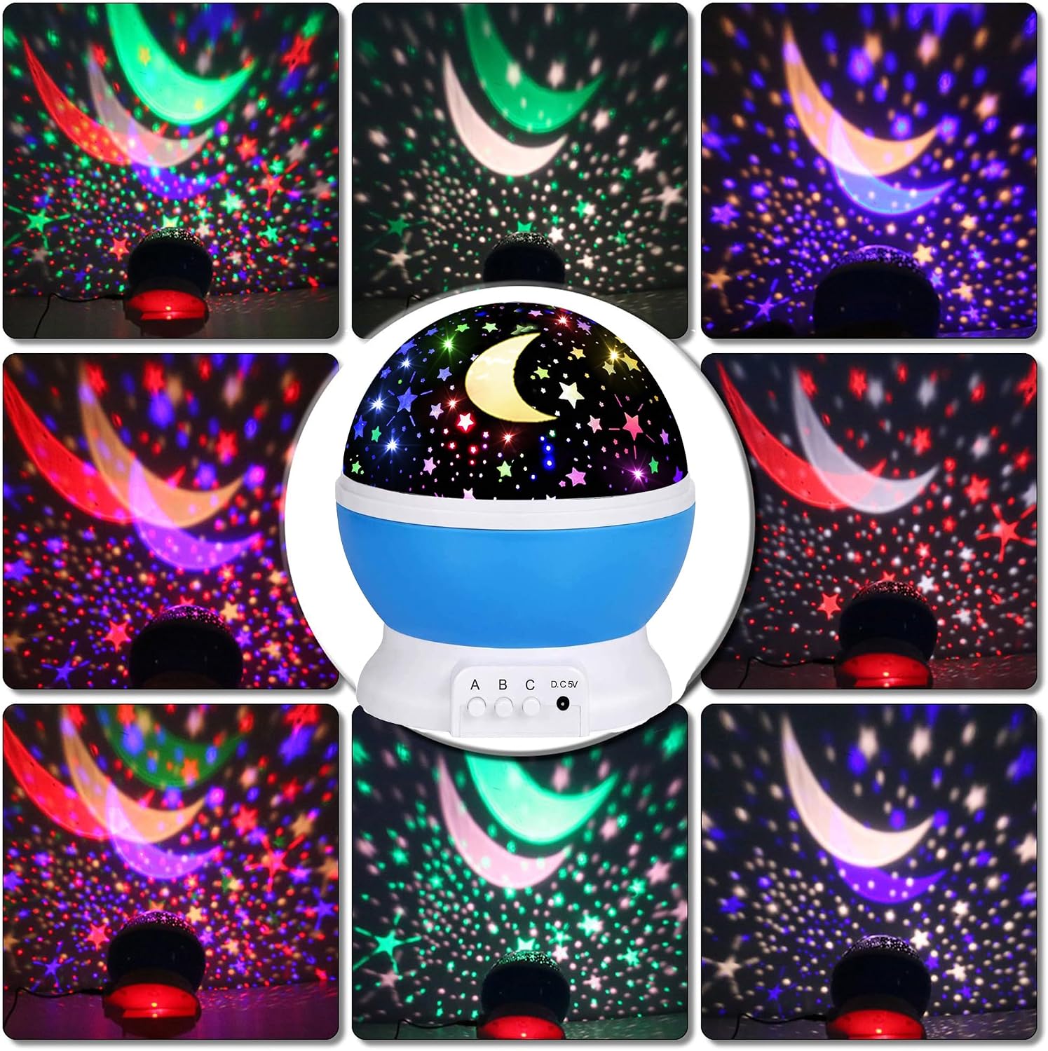 Night Light for Kids Night Light Projector, Baby Night Lights for Bedroom, Star Projector Galaxy Light Star Lights for Bedroom, Glow in The…
