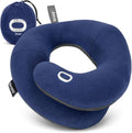 BCOZZY Travel Neck Pillow for Airplane – Patented Double Support for Head, Neck, and Chin. Best for Long Flights, Plane Sleeping & Car…