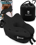 Snugl Travel Pillow – Neck Pillow Airplane, Travel Pillows for Airplanes, Neck Pillows Memory Foam – Road Trip Essentials for Adults – Trav…