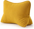 Ailuteie Pat. Pend. Corduroy Reading Back Pillow with Lumbar Support, Triangle Backrest Cushion for Bed Sitting & Relaxing, Support Pillow…