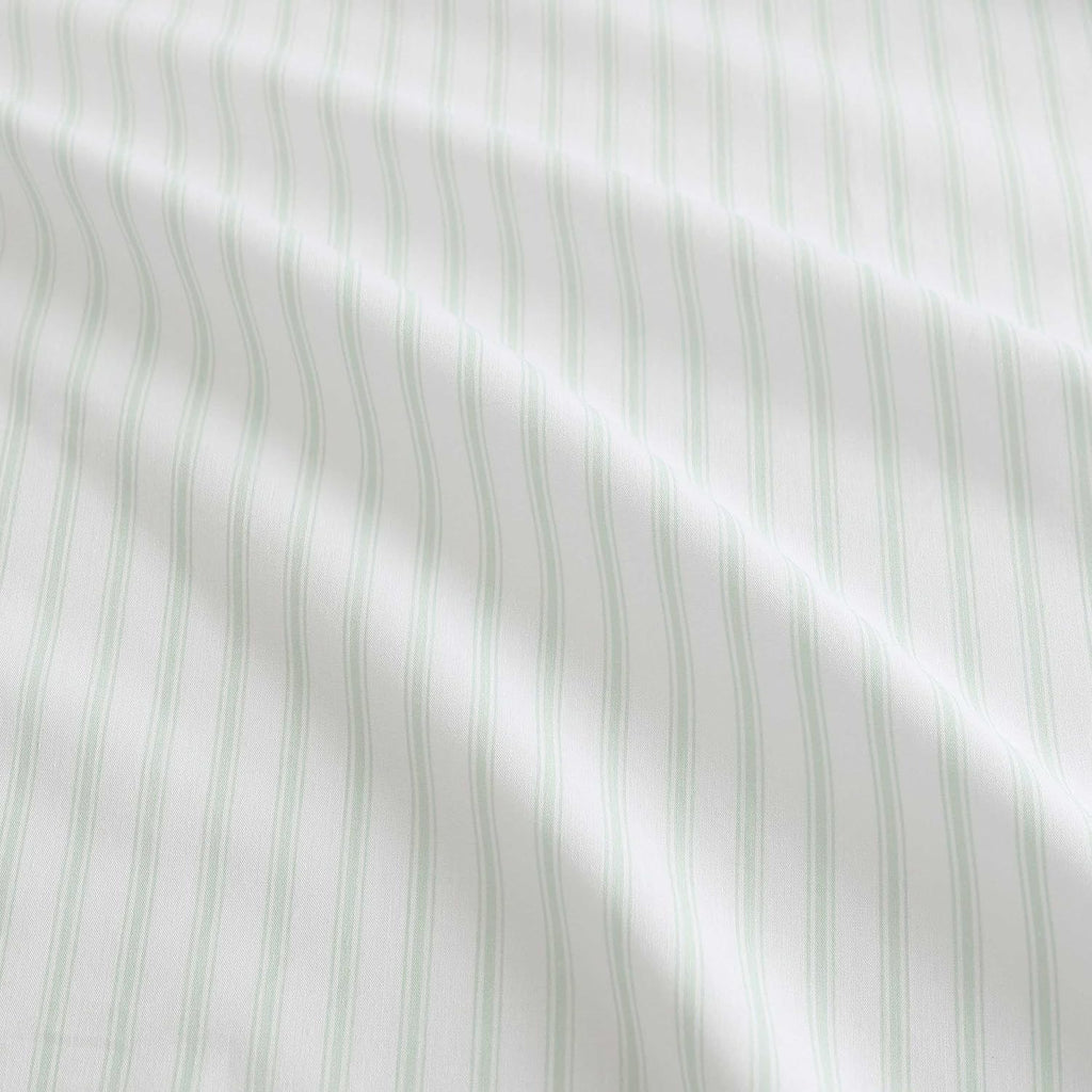MarthaStewart Martha Stewart - Full Size Sheets Set, Crisp & Tailored Cooling Sheets with a Smooth Cotton Percale Lightweight Feel - Bed Sh…