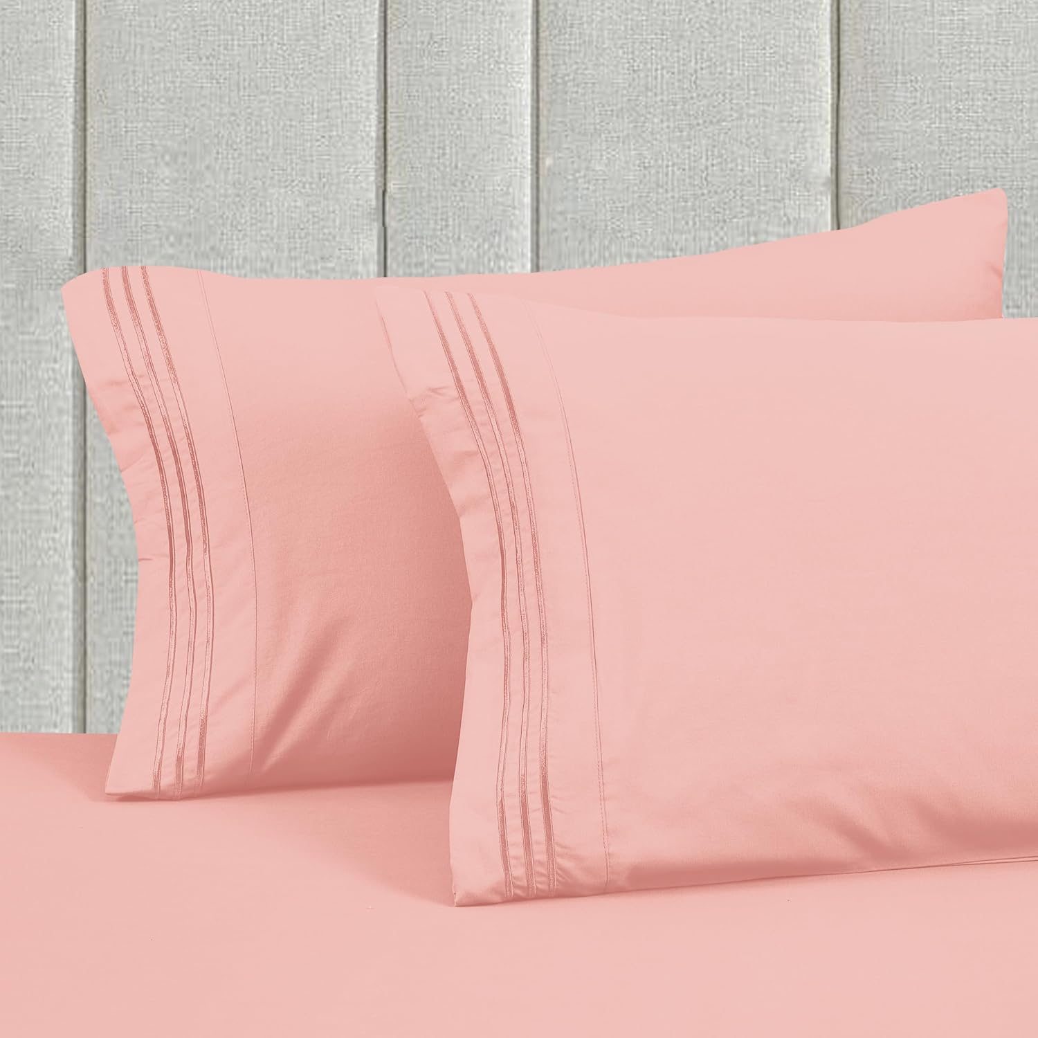 MocassiLuxuryBedding Mocassi Luxury 6-Piece Sheet Set, Ultra Soft 1800 Hotel Quality Microfiber Sheet Set, Fits Mattresses Up to 18 to 24 I…