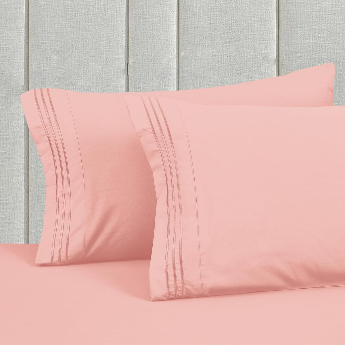 MocassiLuxuryBedding Mocassi Luxury 4-Piece Sheet Set, Ultra Soft 1800 Hotel Quality Microfiber Sheet Set, Fits Mattresses Up to 18 to 24 I…