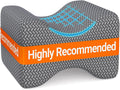 BlissTrends Memory Foam Knee Pillow, Knee Pillow for Side Sleepers, Leg Pillows for Sleeping Blood Circulation, Elevation Pillow for…