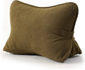 Ailuteie Pat. Pend. Corduroy Triangle Back Pillow with Lumbar Support, Sitting Support Cushion for Bed or Sofa, Relaxing Backrest Pillow, M…