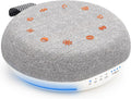 White Noise Machine, Portable Sound Machine with 40 Soothing Sounds, USB Rechargeable, Sleep Sound Timer & Night Light for Baby Kids Adults
