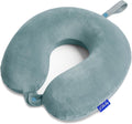 Fabuday Travel Pillow Memory Foam for Airplanes - Neck Pillow for Traveling, Car, Home, Flight Pillow for Sleeping with Attachable Snap Str…