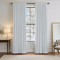 Ponydance PONY DANCE 60% Light Blocking Curtains 96 inch Long, Room Darkening Curtains for Bedroom, Thermal Insulated Drapes for Living Roo…