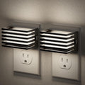 JandCase LED Night Light, [2 Pack] Night Lights Plug into Wall with Dusk to Dawn Sensor, Dimmable Plug in Night Light, Adjustable…