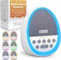 White Noise Sound Machine for Sleep, 29 Non-Looping Sleep Sounds, 7-Color Nightlight, 4 Timers, Memory, USB-C Charging, Hanging Rope for…