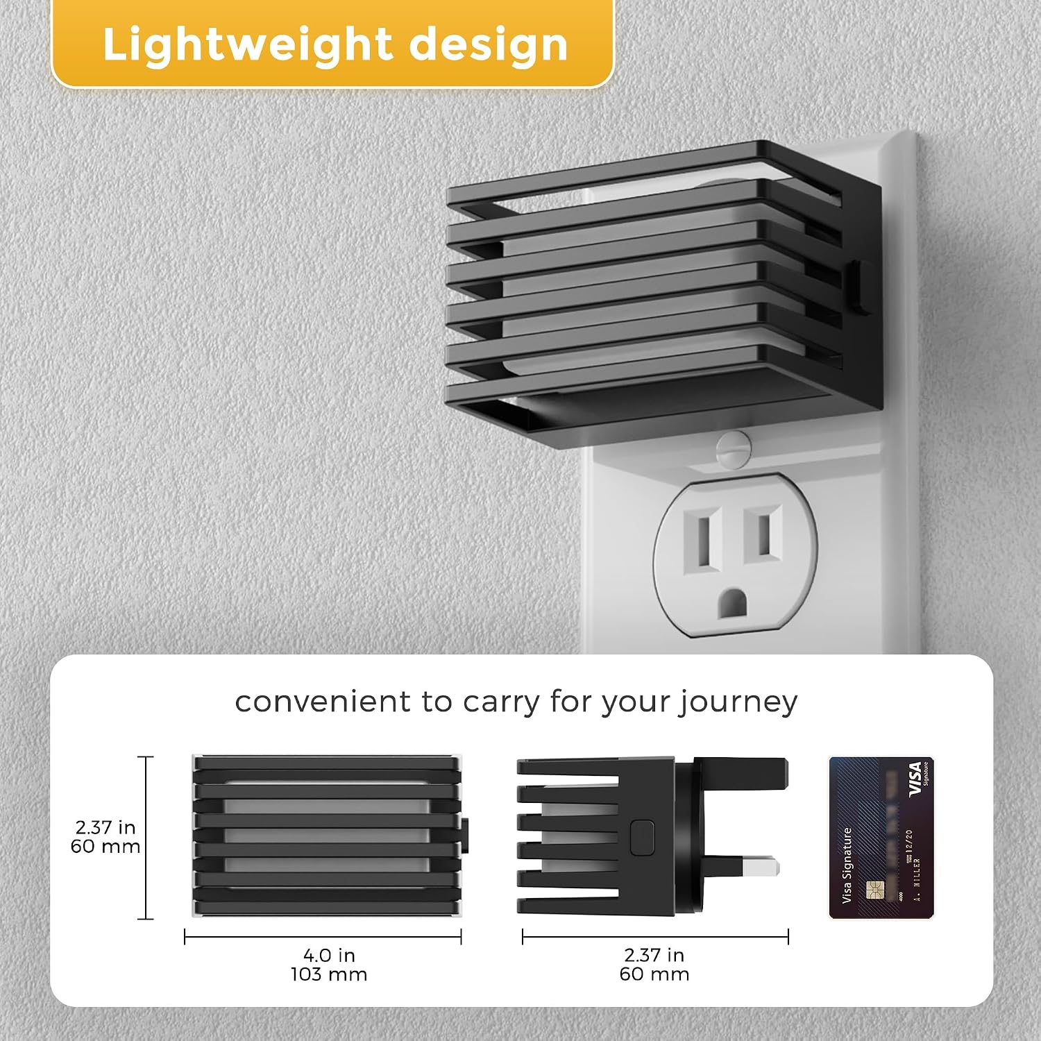L LOHAS LED Night Lights Plug into Wall, 2 Pack Modern Night Light with Dusk to Dawn Sensor, Dimmable Plug in Night Light, Adjustable…