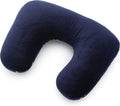 Samsonite 2-in-1 Magic Travel Pillow, Navy/Dots, One Size