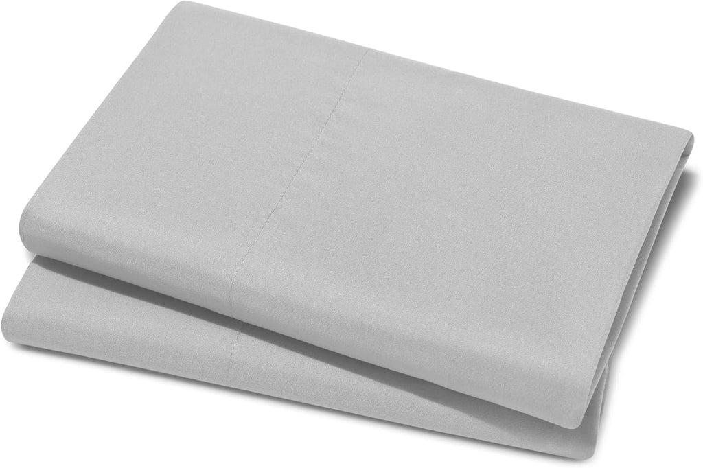 BareHome Bare Home Microfiber Pillow Cases - Queen Size Set of 2 - Cooling Pillowcases - Double Brushed - easy maintenance - Envelope…