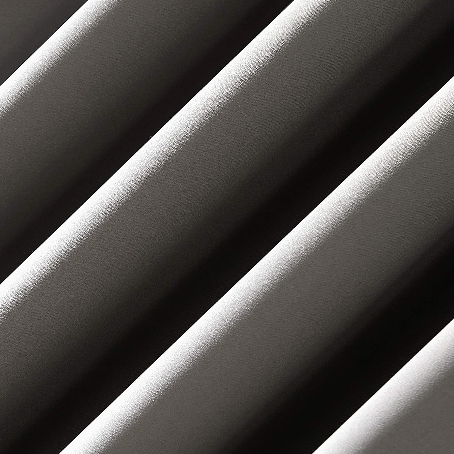 Sun Zero Oslo Theater Grade Extreme Total Blackout Rod Pocket Curtain Panel, 52" x 84", Gray