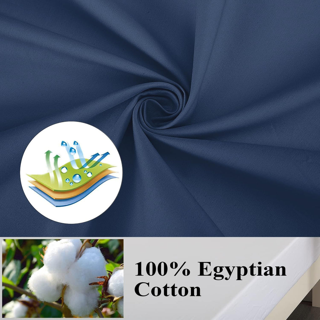 100% Egyptian Cotton Toddler Pillowcases Set of 4, 400 Thread Count Sateen Weave Small Pillow Protectors, Super Soft Breathable Zippered…