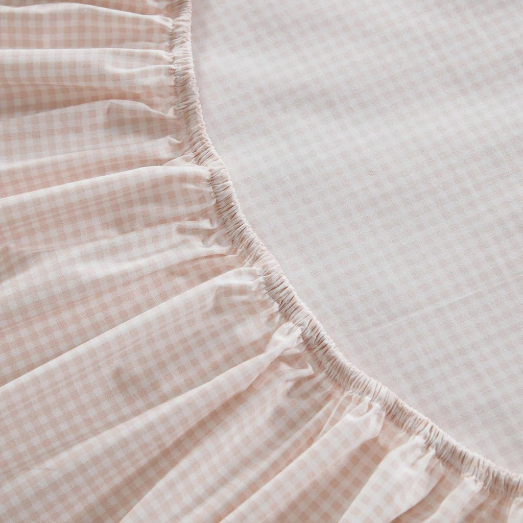 MarthaStewart Martha Stewart - Full Size Sheets Set, Crisp & Tailored Cooling Sheets w/a Naturally Smooth Cotton Percale Lightweight Feel -…