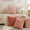 Fancy Homi 4 Packs Decorative Throw Pillow Covers for Living Room Couch Bed, Modern Farmhouse Boho Home Décor Accent Cushion Case, 16" x…