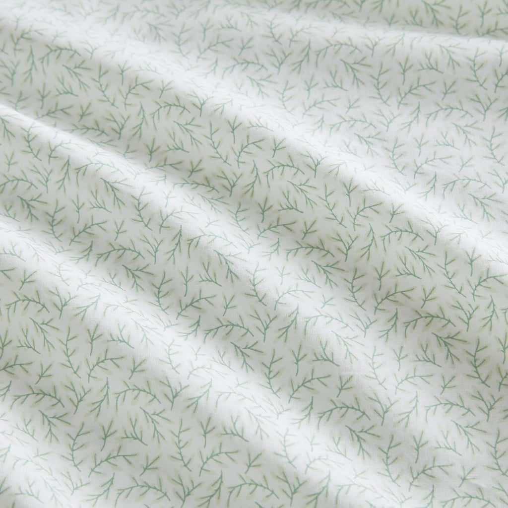 MarthaStewart Martha Stewart - Twin Size Sheets Set, Crisp & Tailored Cooling Sheets w/a Naturally Smooth Cotton Percale Lightweight Feel -…