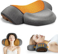 3-in-1 Neck Massage Pillow—with Heat, Massage, and Traction Stretching, Deep Tissue Massage Relieves Shoulder and Neck Muscle Pain and…
