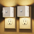 DORESshop LED Motion Sensor Night Light[2 Pack], Night Lights Plug into Wall, Brightness Adjustable Motion Activated Nightlight with Dusk…