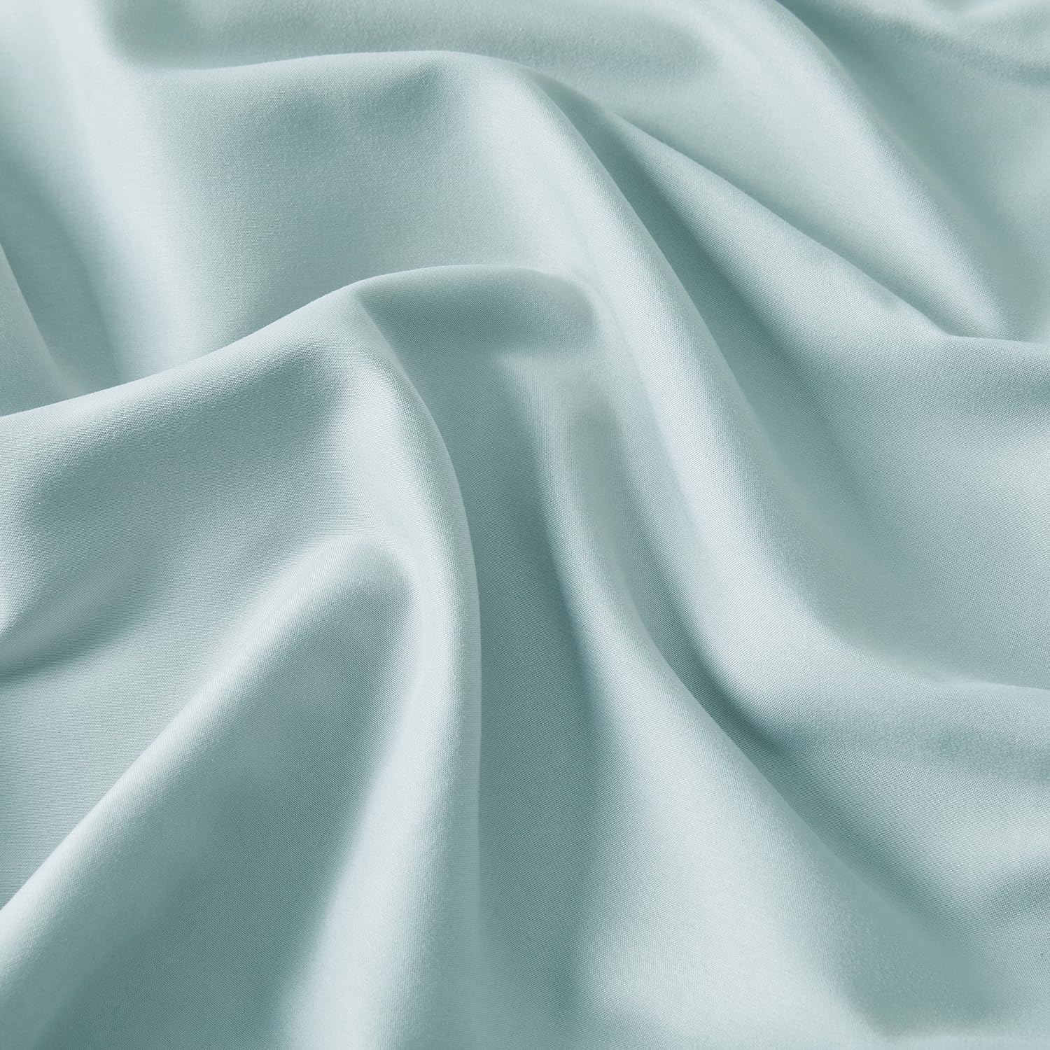 Nestl Light Blue Pillow Cases - Soft Queen Size Set of 2, 1800 Microfiber, Envelope Closure, 20x30 Inches cotton Blue