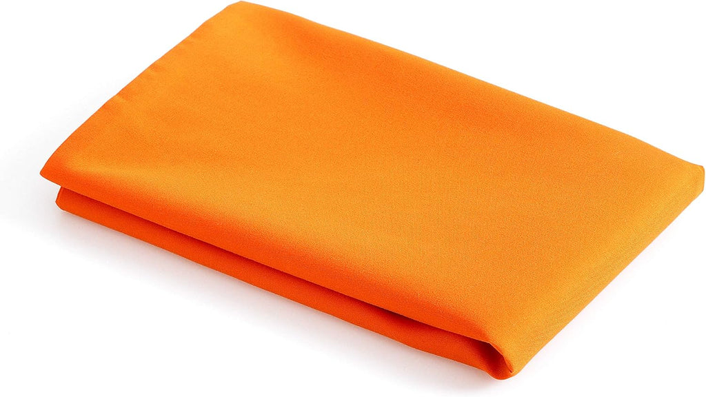 Evolive Ultra Soft Microfiber Body Pillow Cover/Pillowcases 21"x54" with Hidden Zipper Closure (21"x54" Body Pillow Cover, Orange)