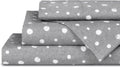 Linen Home Cotton Lyocell Blend Percale Sheet Set Full Size - 4 Piece Deep Pocket Bedding, Pre-Washed & Shrunk, Crisp Cooling Fabric…