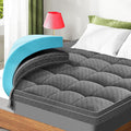 Dual Layer 3 Inch Memory Foam Mattress Topper Full Size, 2 Inch Cooling Gel Memory Foam Plus 1 Inch Pillow Top Mattress Pad Cover, with…
