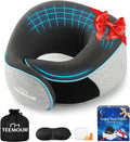 Travel Pillow-Neck Pillows for Airplanes, Memory Foam Travel Neck Pillow for Long Flights|Airport Travel Essentials 360° Support Gifts…