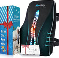 Niceedaybrand Lumbar Support Pillow for Office Chair Car, Gaming Chair Lower Back Memory Foam Cushion with Greeting Card,3D Mesh Cover Ergo…